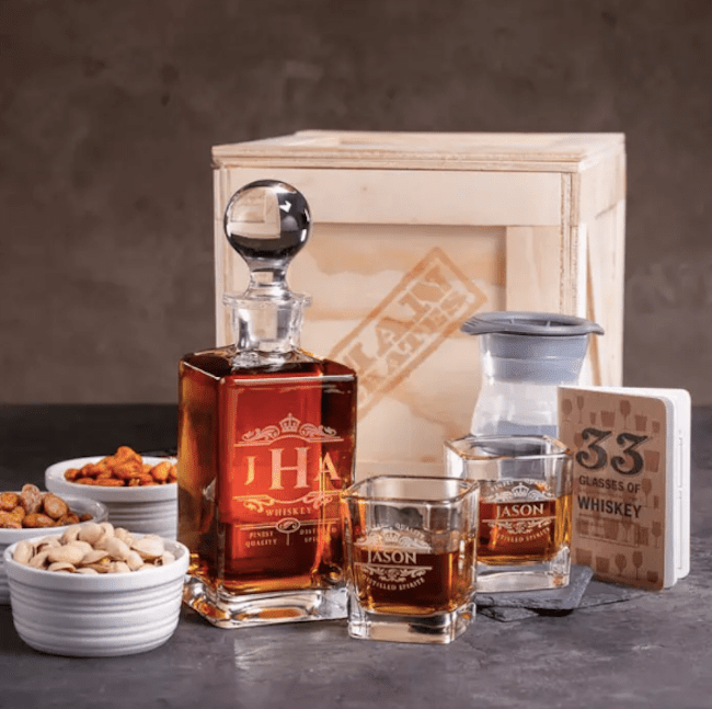 Man Crates Whiskey Appreciation Crate