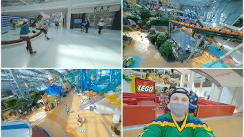 This Single-Shot Drone Video Following Rollerbladers Inside The Mall Of America Is Peak Cinematography