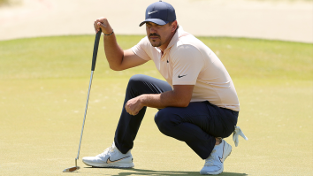 Brooks Koepka Hinted At A Weird Conspiracy Theory After Having His Injured Knee Aggravated By Fans At The PGA Championship