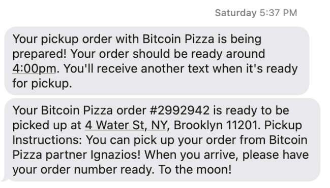 Bitcoin Pizza review