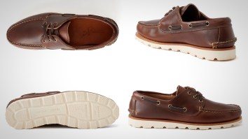 These Limited-Edition Handcrafted Leather Boat Shoes Meet The Highest Standards Of Quality And Style