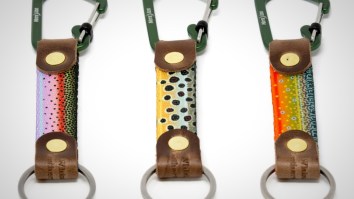 These Fish Print Carabiner Key Hooks Handmade In Montana Come In Awesome Trout Patterns