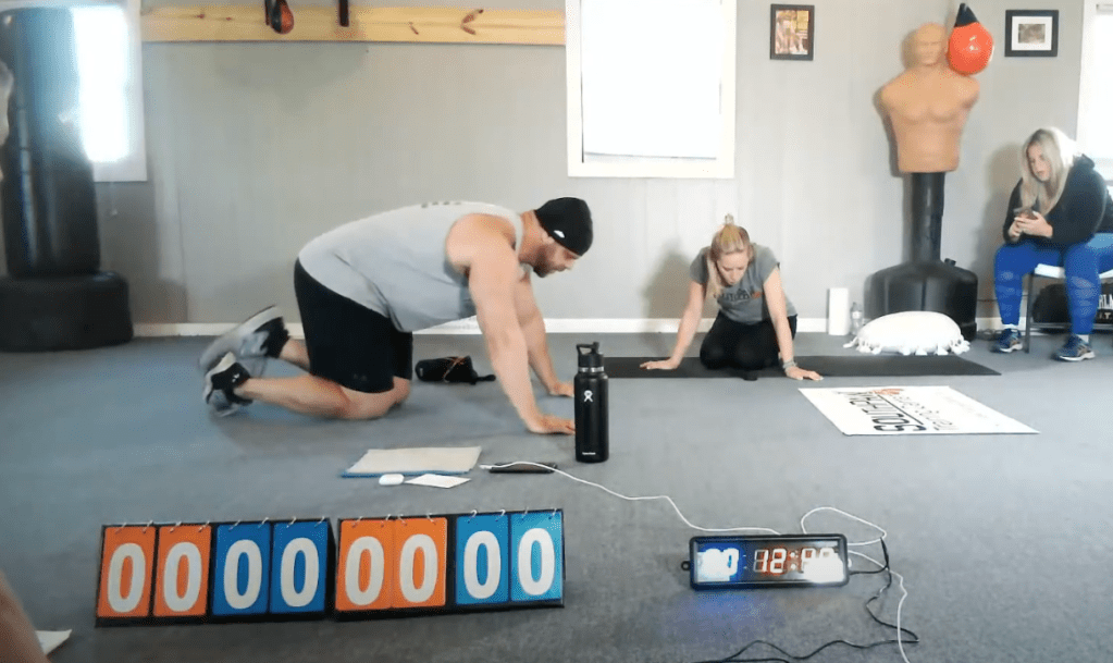 TShane Johnson Guinness world record most pushups one hour