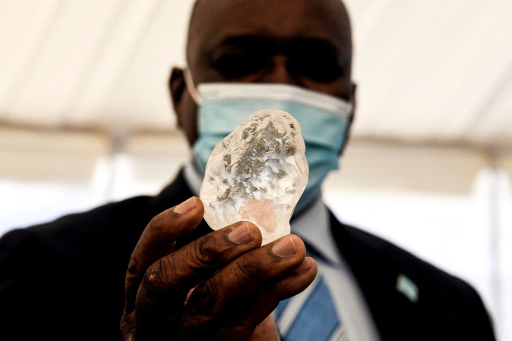 1,098-carat diamond Botswana third largest in the world