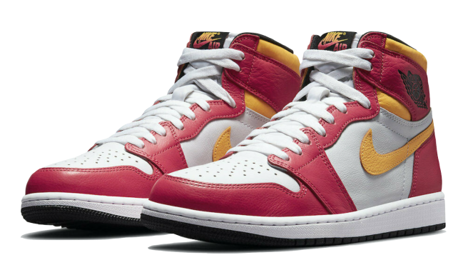 Air Jordan 1 Retro High OG Light Fusion Red