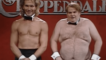 Chris Farley Was Kicked Out Of A Strip Club After Pulling A Hilarious Stunt At A Bachelor Party