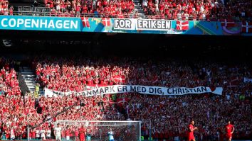 Belgium, Denmark Pay Tribute To Christian Eriksen With A Bone-Chilling Ovation, Stoppage In Play At EURO 2020