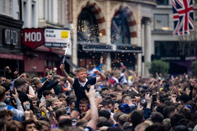 Scotland Tartan Army Fans England Euro 2020