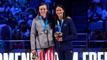 American Swimmer Katie Grimes Qualifying For The Olympics At Only 15 Years Old Is The Most Impressive Thing That You Will See Today