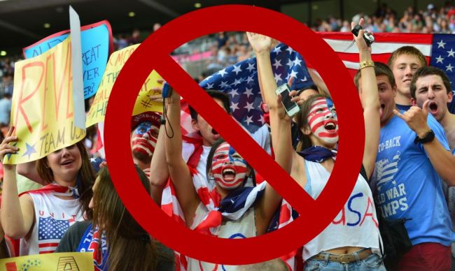 Olympic Fans Cheering