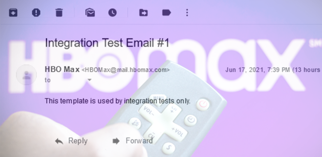 HBO Max Explains Why People Got Cryptic Integration Test Email 1