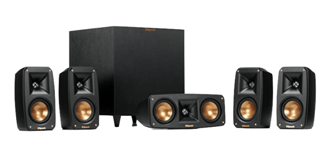 Klipsch Black Reference Theater Pack 5.1 Surround Sound System