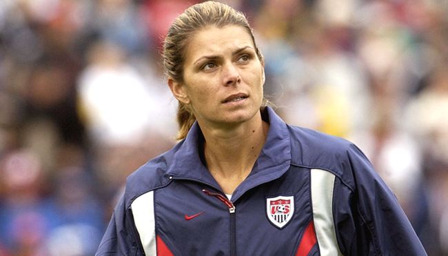Mia Hamm sports illustrated kids card