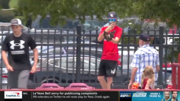 WATCH: This Fan Caught A Home Run While Filming Himself Catch The Home Run