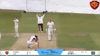 WATCH: Cricket Player Absolutely Hammers A Ball Into The Parking Lot, Obliterates His Own Windshield
