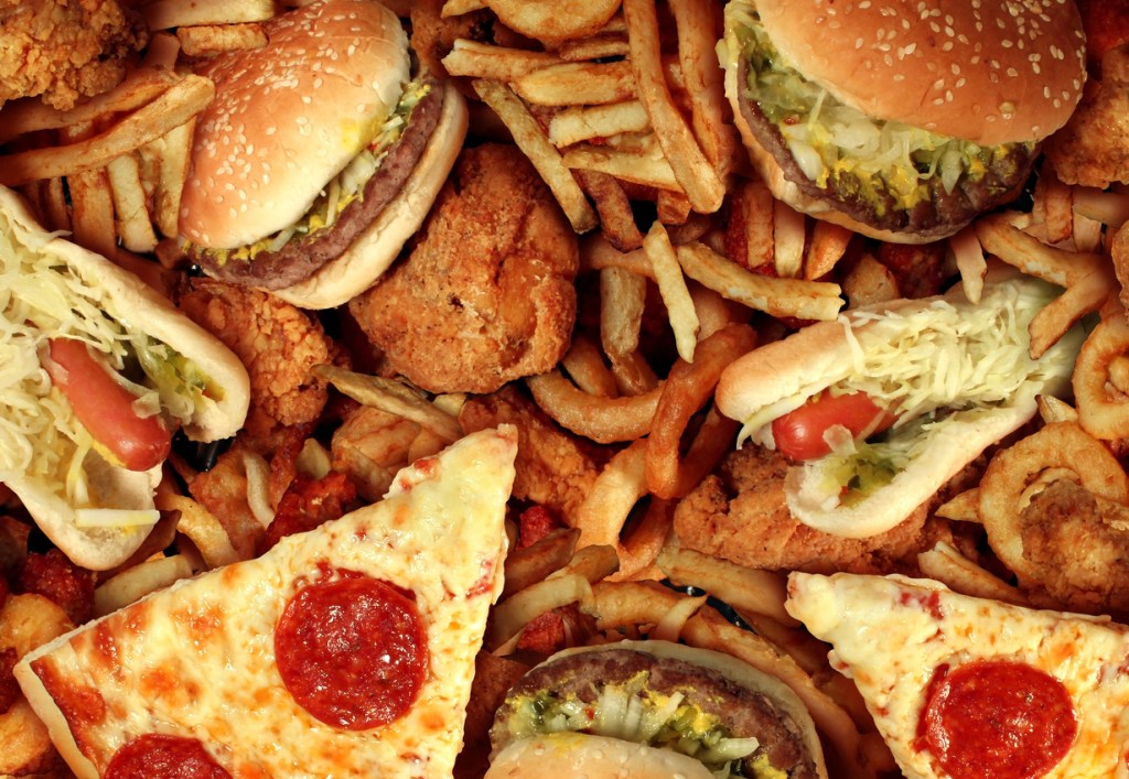 ultra-processed foods fast food junk food bad diet body transformation