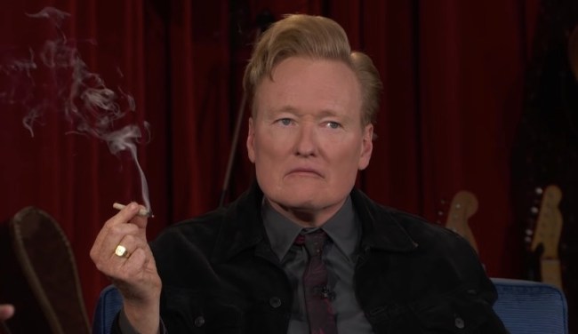 conan smoking weed