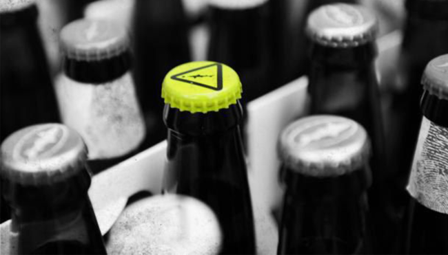 dogfish head warning bottle cap backstory
