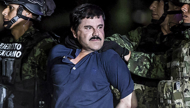 mexico El Chapo homes raffle