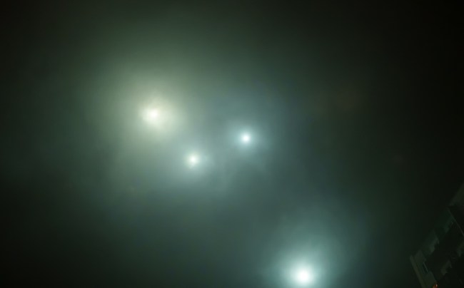 UFOs were allegedly spotted swarming the US Navy's USS Omaha in newly revealed video of UAPs from Jeremy Corbell.