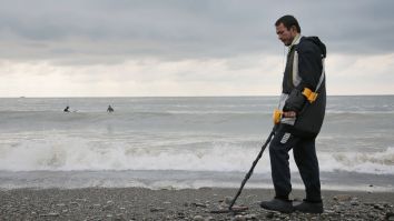 Treasure Hunter Using Metal Detector Finds Body Of WWII Nazi Soldier