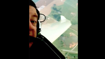 The Balls On This Pilot Flying Next To A Tornado Are Bigger Than My Pea Brain Could Ever Imagine