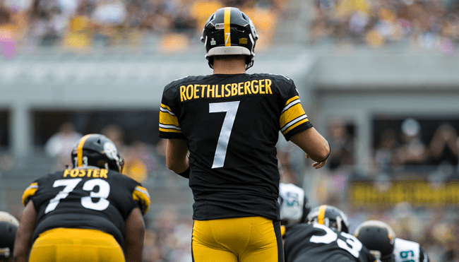 Ben Roethlisberger run pass feet prediction