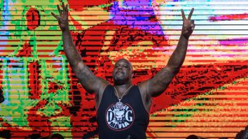 Shaquille O’Neal Went Crazy In The Mosh Pit Before Headlining A Nightclub And Hanging With Professional Wrestlers