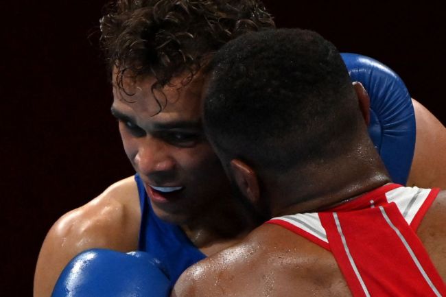 Youness Baalla David Nyika Boxing Ear Bite Olympics