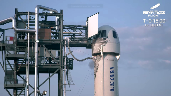 Jeff Bezos Makes Historic Space Flight Sparks Dr Evil Comparisons
