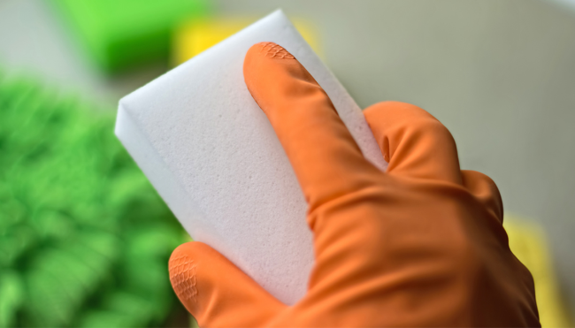 Mr. Clean Magic Eraser teeth whitening