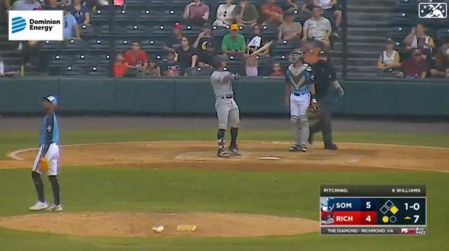 Oswaldo Cabrera Yankees bat Flip MiLB