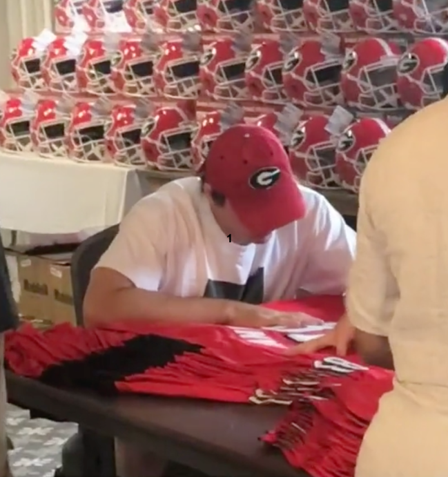 JT Daniels Jersey Signature NIL