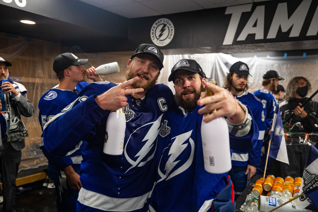 Nikita Kucherov Tampa Bay Lightning Steven Stamkos