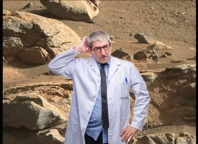 Perseverance Rover NASA Rock Drill Hole