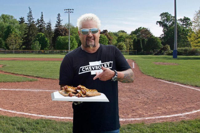 apple pie hot dog Guy Fieri