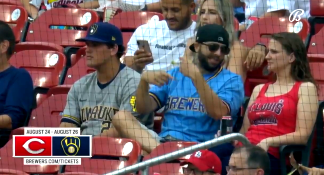 Brewers Announcers Hilariously Mock Fan Trying To Spit Game In The Stands
