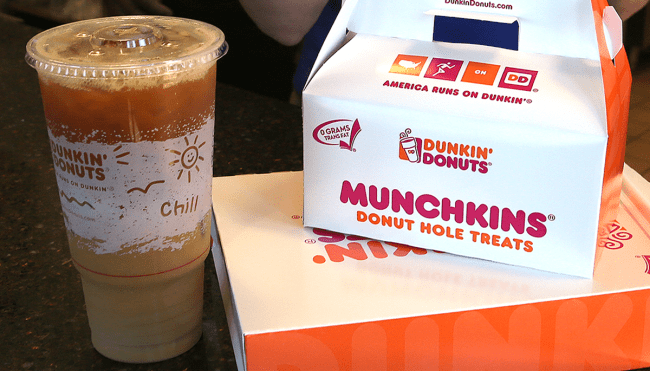 dunkin large iced coffee exposed tiktok