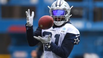 Don’t Expect Ezekiel Elliott To Return Punts Anytime Soon Because He’s Hilariously Bad At It