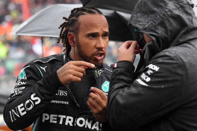 F1 Grand Prix of Belgium Lewis Hamilton Bomb Bathroom