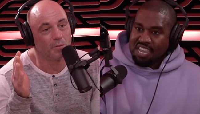 Joe Rogan Kanye West studio redesign