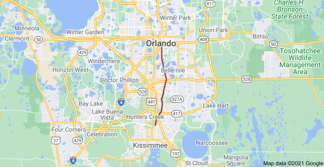 Orange Avenue Florida