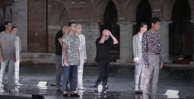 Dolce & Gabbana Fashion Show Hail