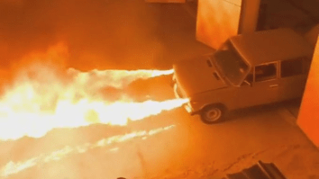 Guy Customizes Car To Shoot Flames Out Of Its Headlights And I’m Going To Need One Of These