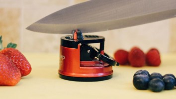 Get A Razor Sharp Edge Every Time With This Easy-To-Use Knife Sharpener