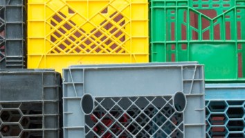 Woman Successfully Completes Milk Crate Challenge In Epic Fashion