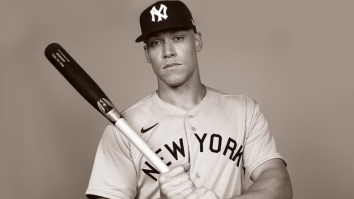 MLB Fans Are Angry Over The Nike Logo On The Throwback Yankees/White Sox Jerseys For ‘Field Of Dreams’ Game
