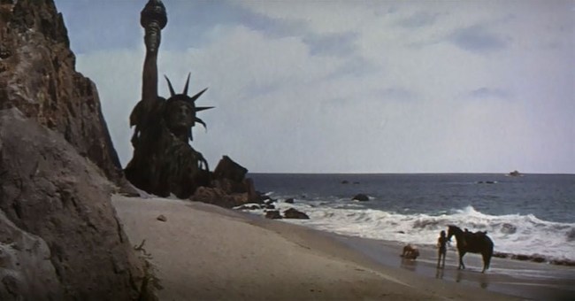 planet of the apes ending