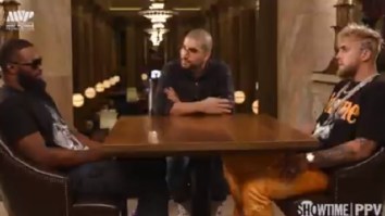 Tyron Woodley Had Jake Paul Stuttering After Confronting Him About Being A ‘Culture Vulture’ During Face-To-Face Interview