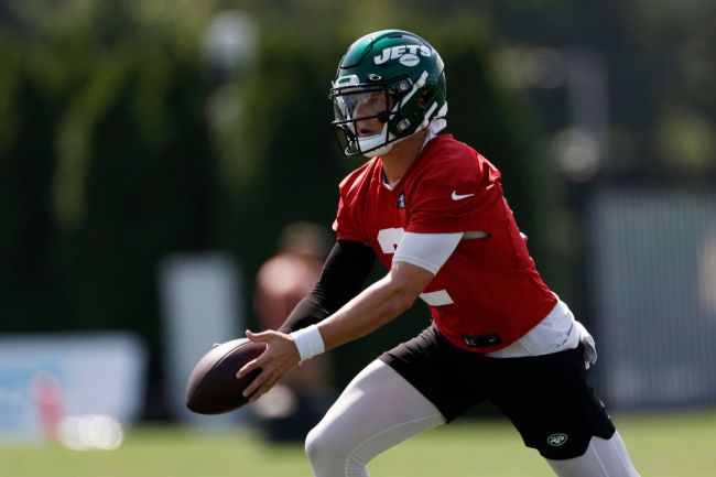 zach wilson first scrimmage